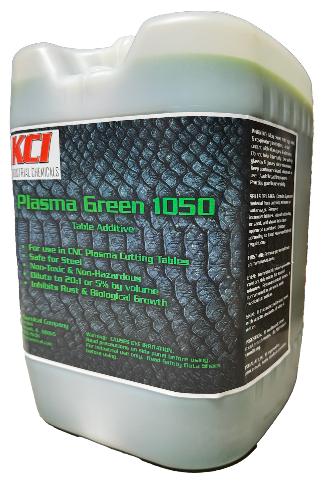 Plasma Green 1050 - 5 Gallon Pail – KCI Chemical Company